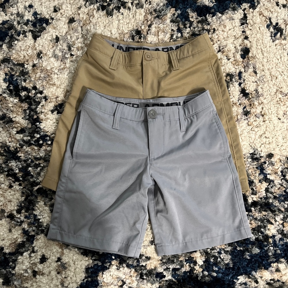 Kids Golf Shorts + Hat